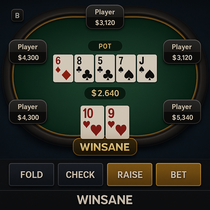 Winsane - Poker Table Game - Play for Real Money